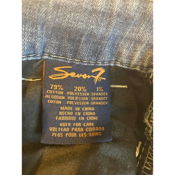 Seven 7 Skinny Distressed Jeans - Size 4 - Picture 7 of 9
